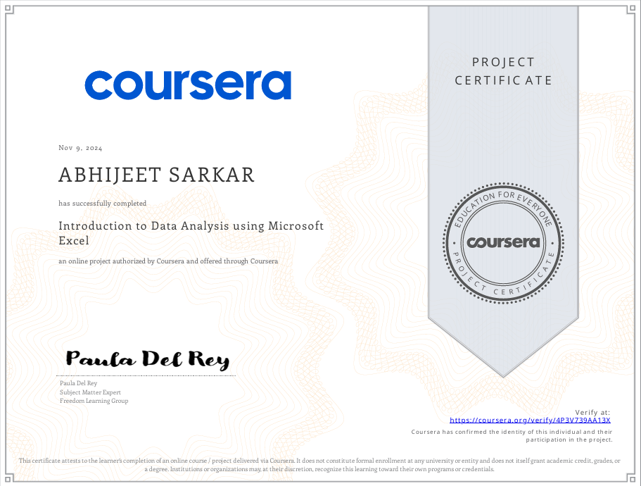 Technical Certificate